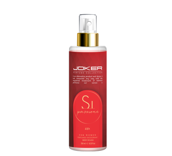 بادی اسپلش 250 میل جوکر اس آی پشن